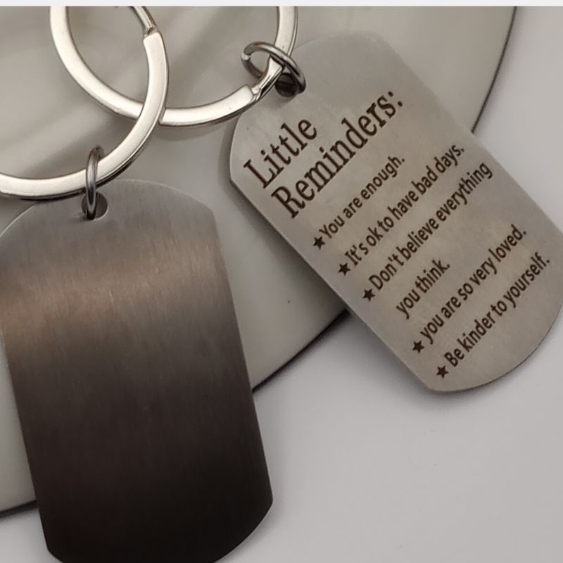 Little Reminders Keychain – Daily Affirmations On-the-Go